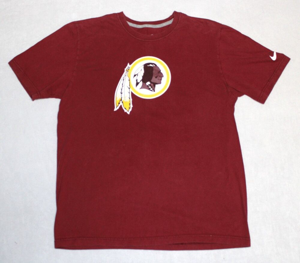 NFL Washington Redskins #10 Robert Griffin III mens Nike tshirt  SZ L